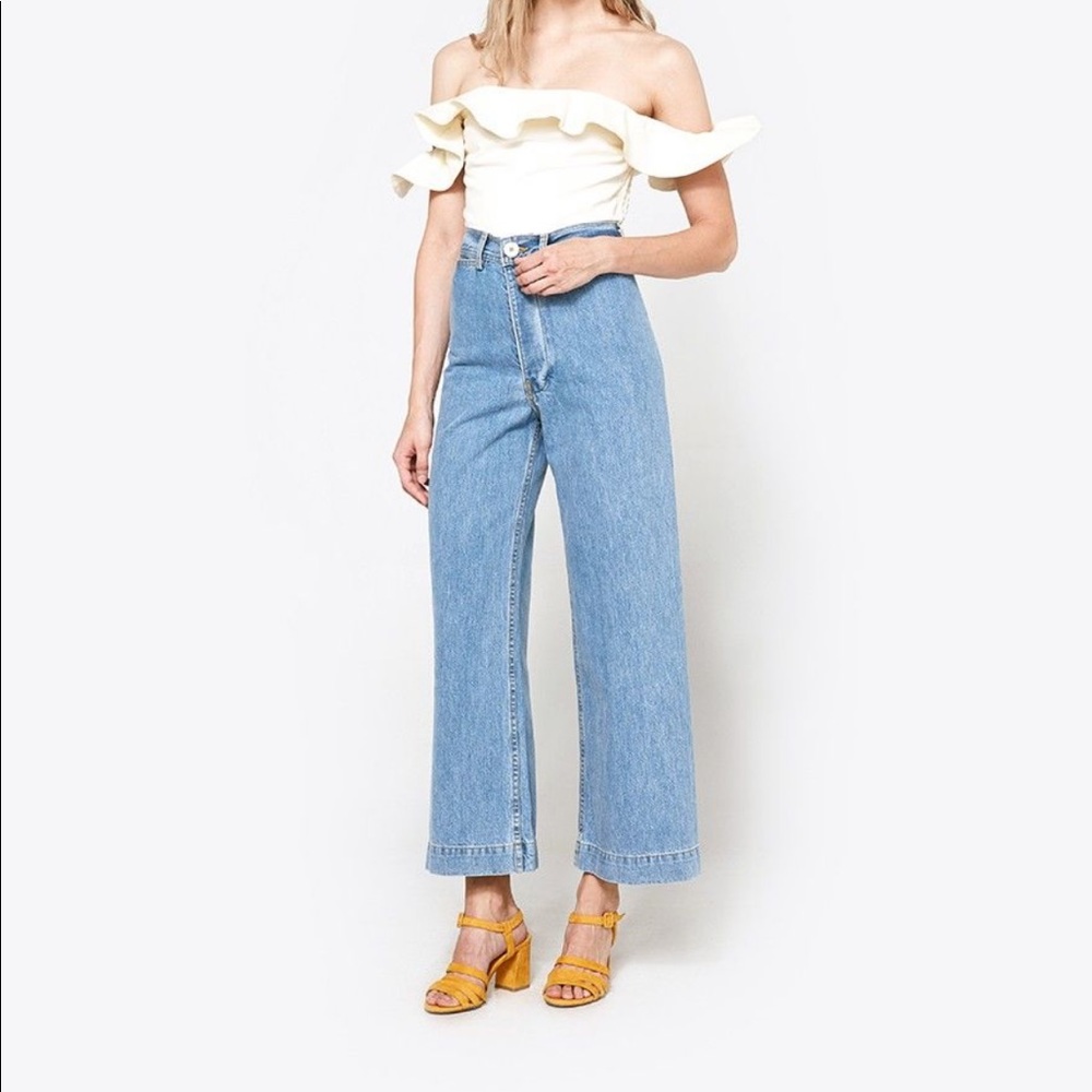 SOLD - Jesse Kamm Sailor Pants - Japanese Denim